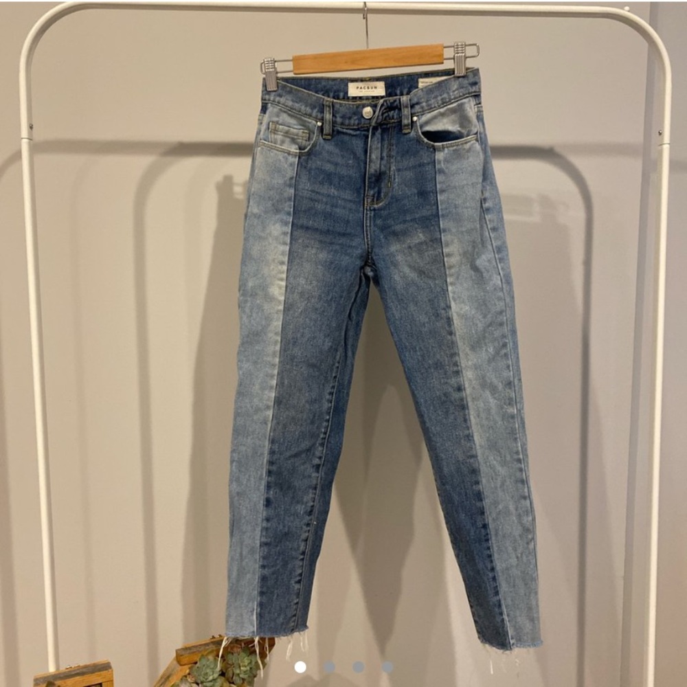 pac sun two toned vintage icon jeans size 25